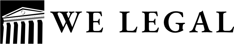 WE LEGAL Logo